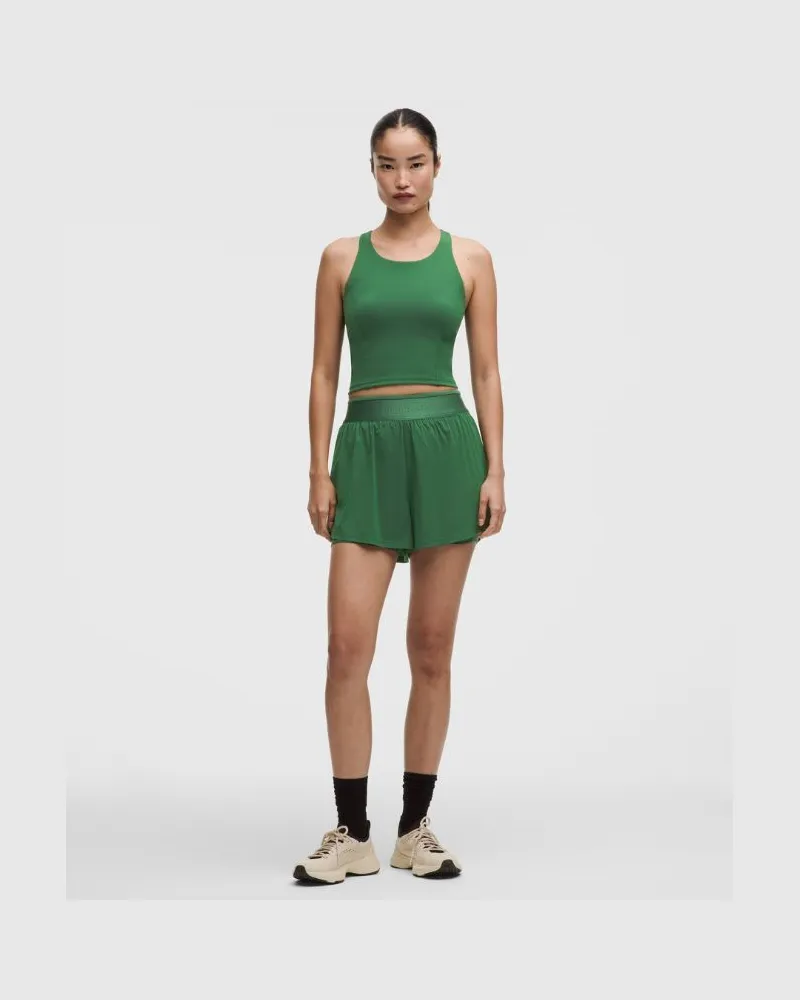 LULULEMON License to Train Shorts mit superhohem Bund und Liner für Frauen – 9 cm – Größe in Ivy Grove Ivy