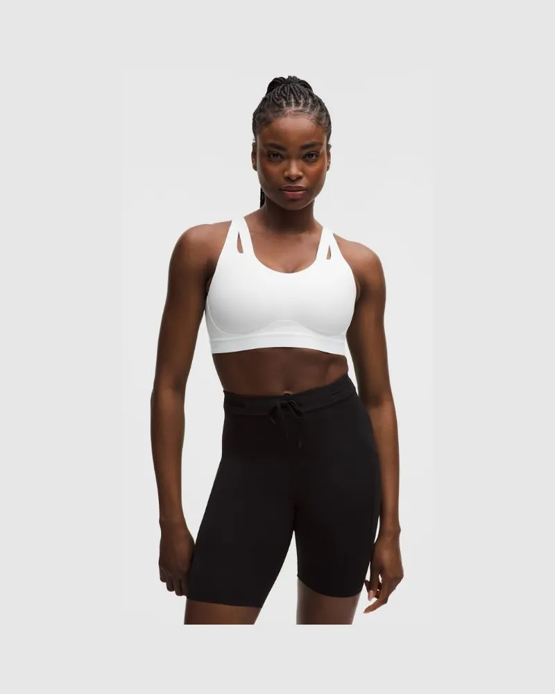 LULULEMON Levitation Sport-BH Starker Halt B–DD-Cups für Frauen – Größe in White White