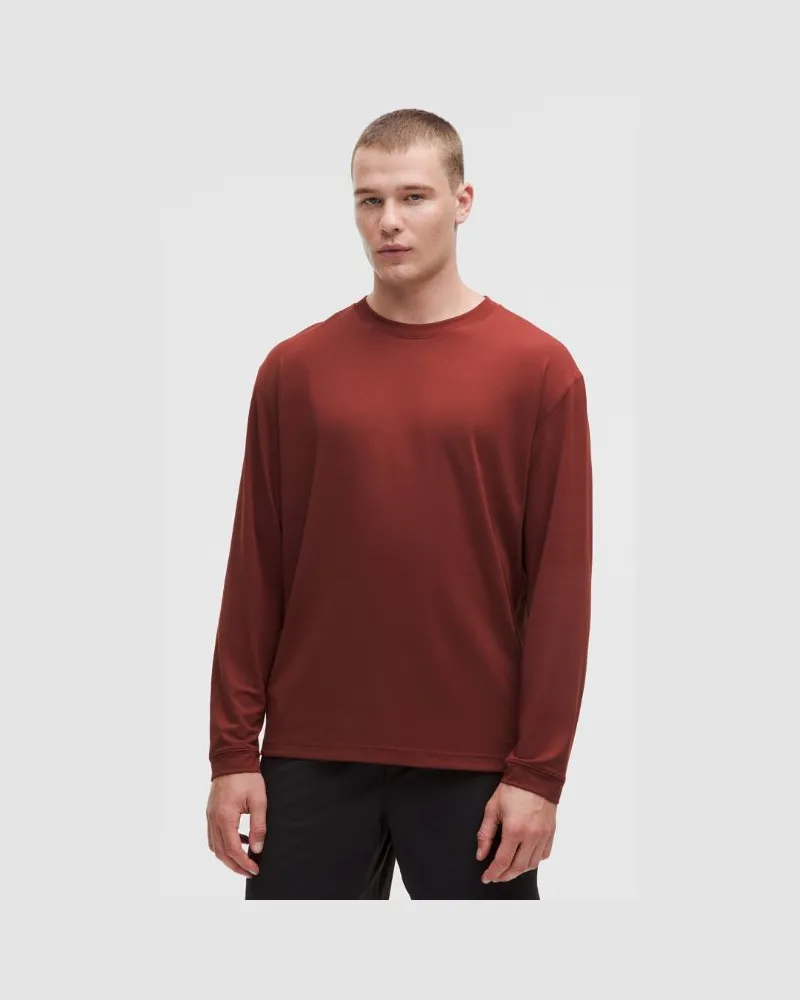 LULULEMON EasySet Trainings-Langarmshirt für Männer – Größe in Rockwood Rockwood
