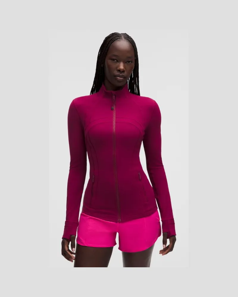 LULULEMON Define Jacke Nulu für Frauen – Größe in Raspberry Rave Raspberry