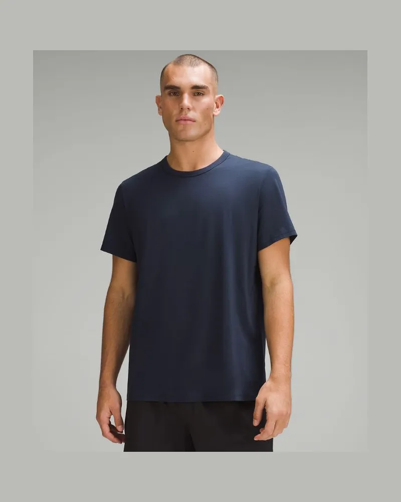 LULULEMON Fundamental T-Shirt für Männer – Größe in Nautical Navy Nautical