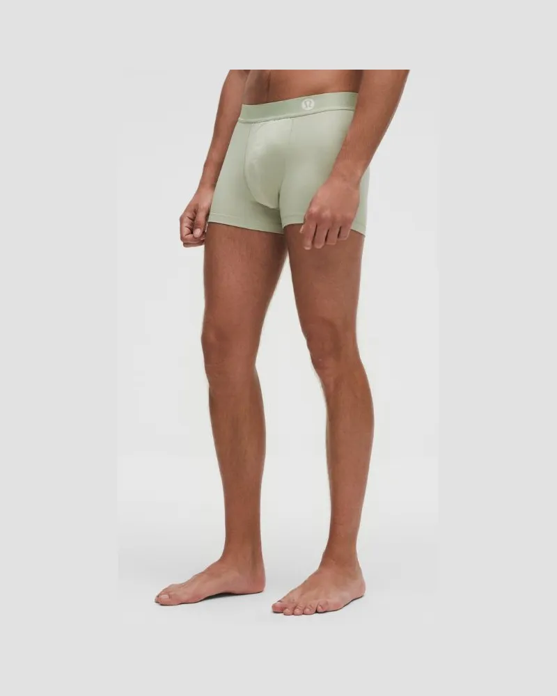 LULULEMON Always In Motion Boxershorts für Männer – 8 cm – Größe in Fog Green Fog