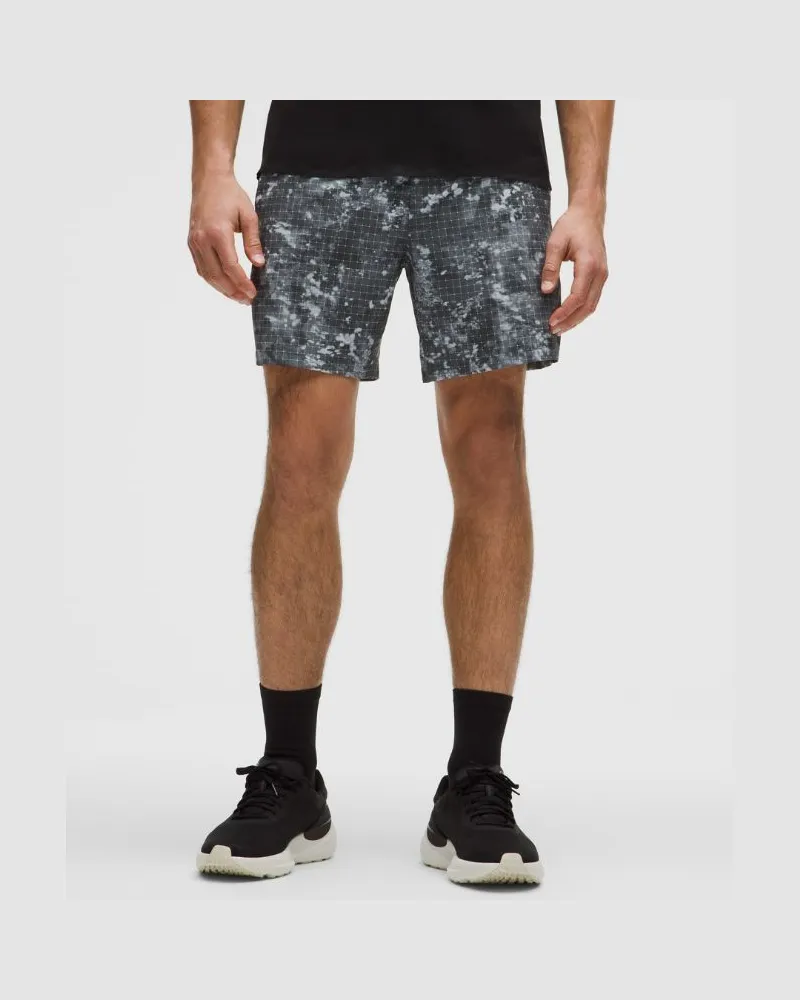 LULULEMON Pace Breaker Shorts ohne Liner für Männer – 18 cm – Batik – Größe Shadow