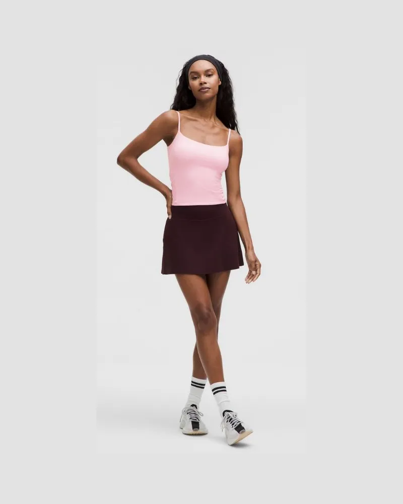 LULULEMON Wundermost Tanktop aus ultrasoftem Nulu mit verstellbaren Spaghettiträgern für Frauen – Größe in Pink Organza Pink