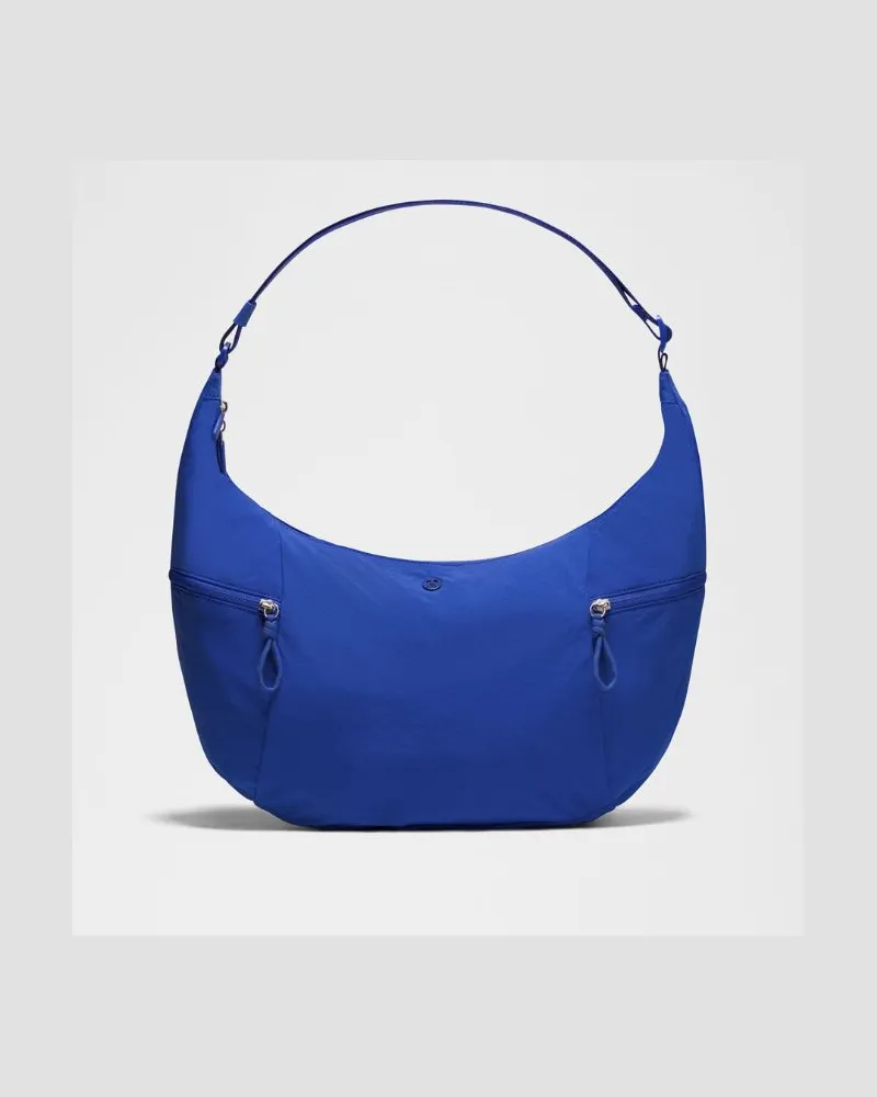 LULULEMON Große, Lässige Umhängetasche 13 L – Größe in Beach Ball Blue Beach