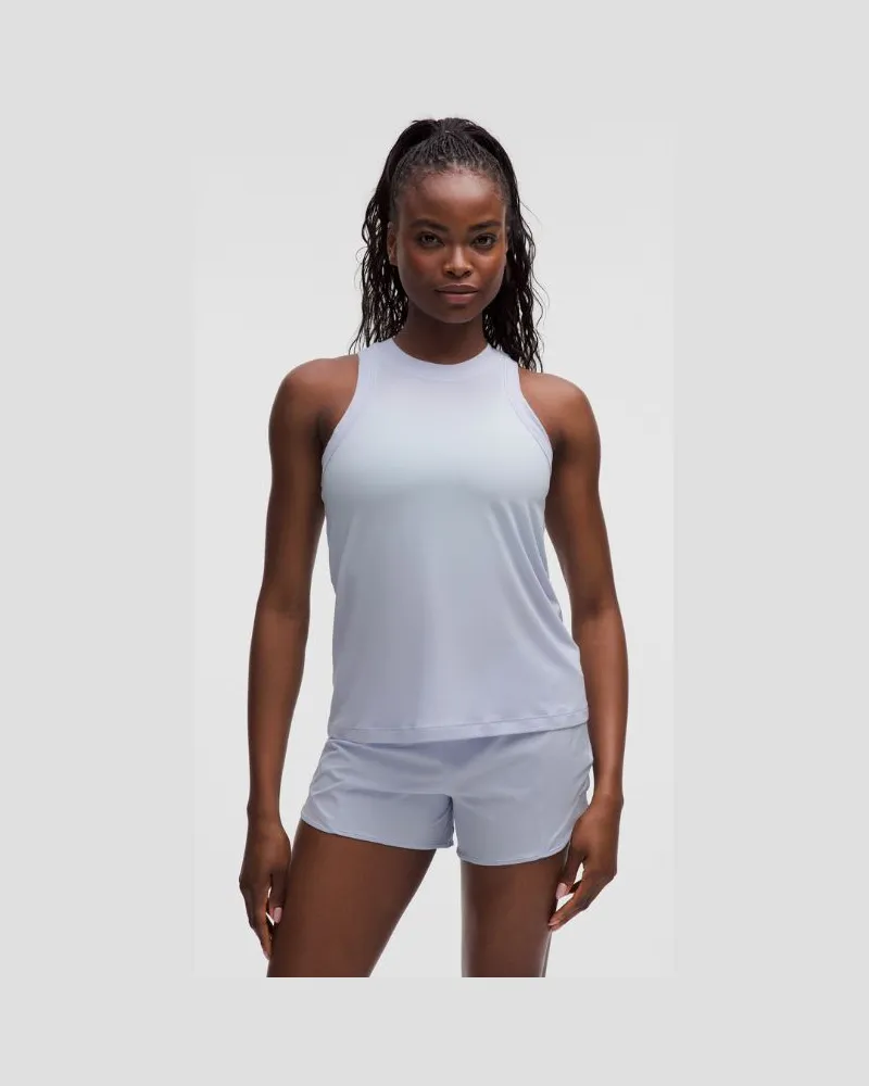 LULULEMON Trainings-Tanktop aus Jersey für Frauen – Größe in Serene Blue Serene