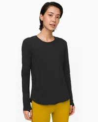 LULULEMON Sculpt Langarm-Shirt Black