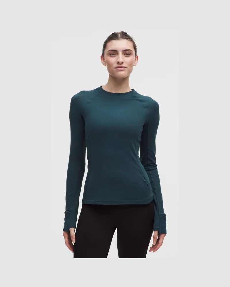 LULULEMON It's Rulu Langarmshirt für Frauen – Größe in Indochine Blue Indochine
