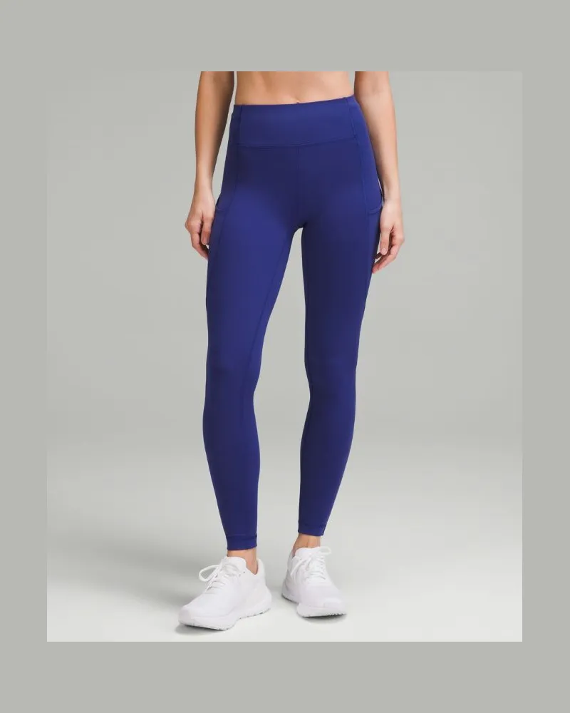 LULULEMON Swift Speed Leggings mit hohem Bund für Frauen – 71 cm – Größe in Larkspur Larkspur