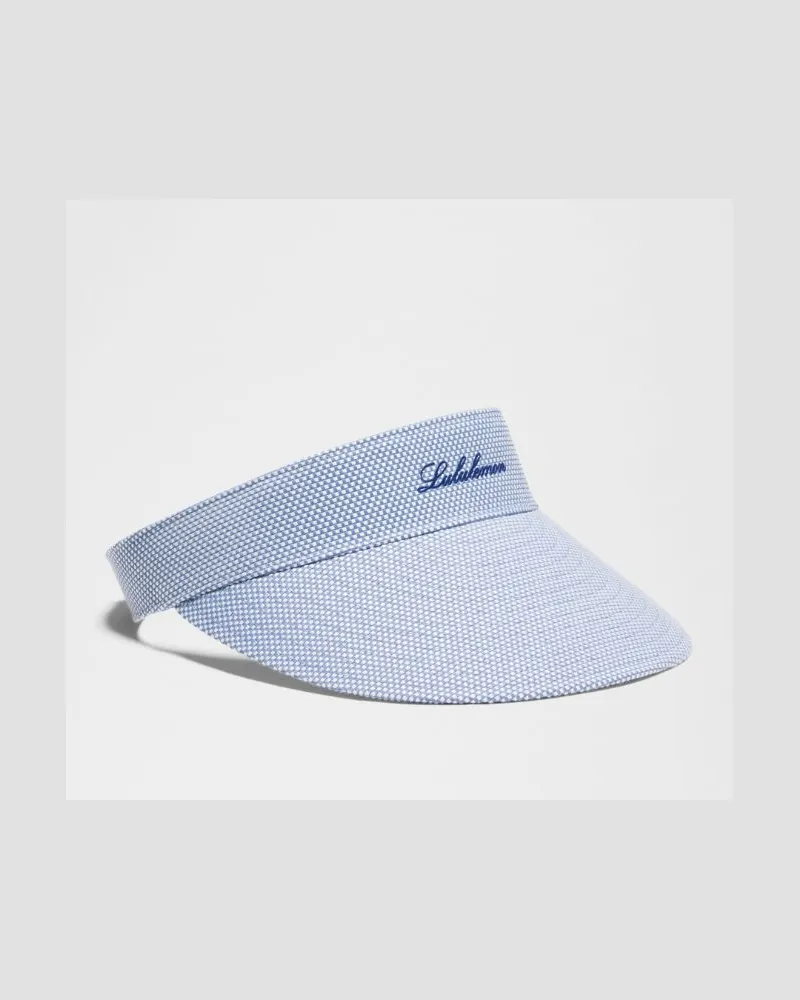 LULULEMON Two-Tone Canvas Visor – Größe in Prep Blue/Polo Pastel/Clubhouse Blue Prep