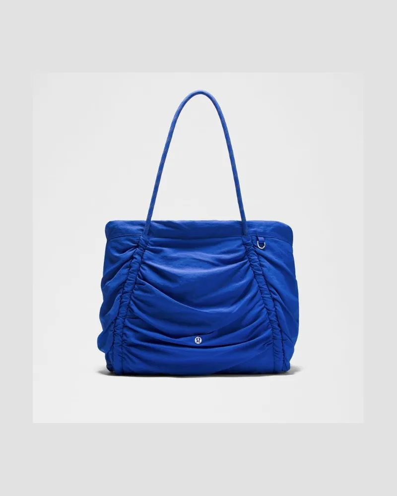 LULULEMON Geraffte Tote-Bag 24 L – Neon – Größe Beach
