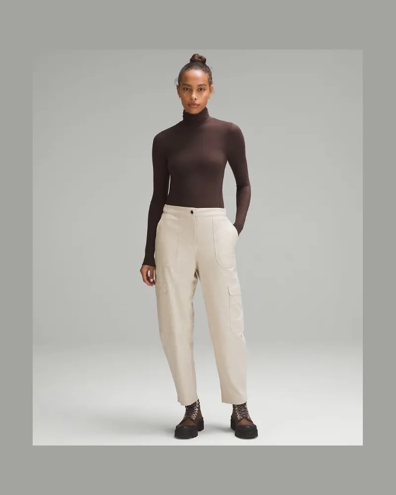 LULULEMON Wundermost Ultraweicher Body mit Rollkragen aus Nulu für Frauen – Größe in Espresso Espresso