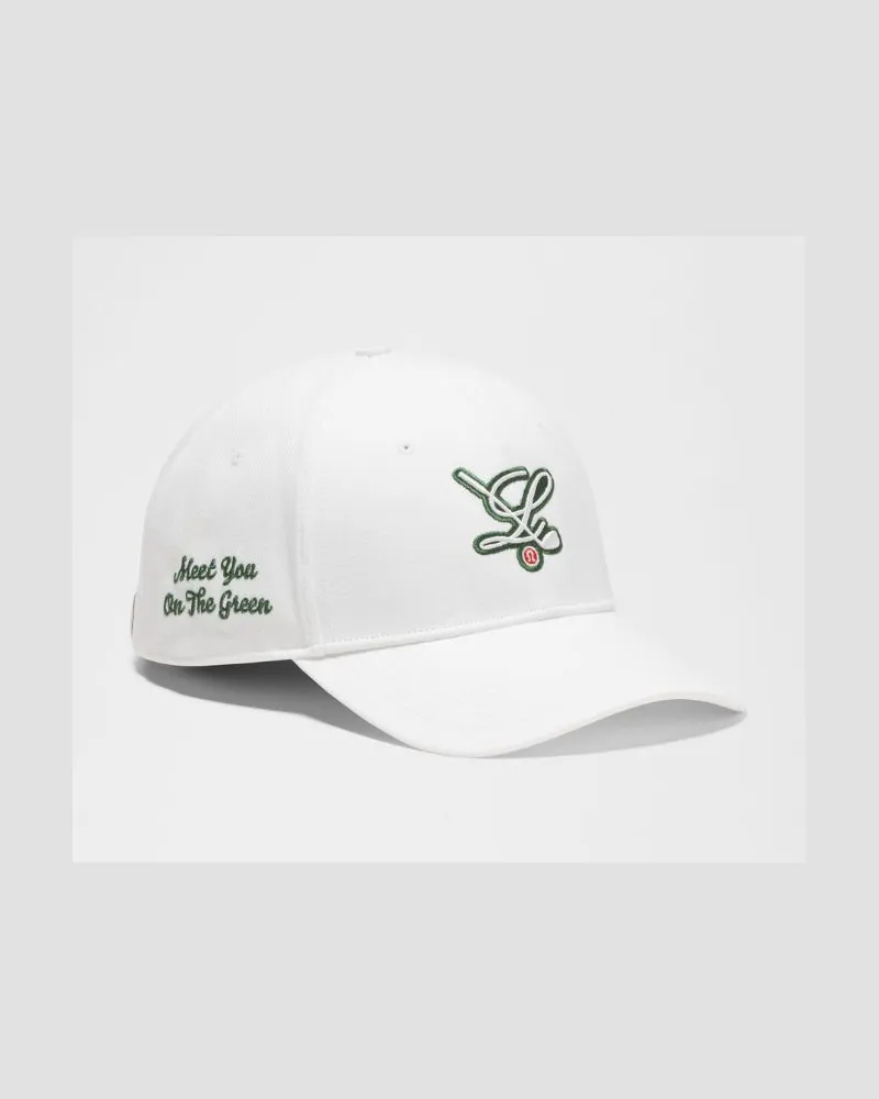LULULEMON Structured Classic Ball Cap Golf L – Größe in White White