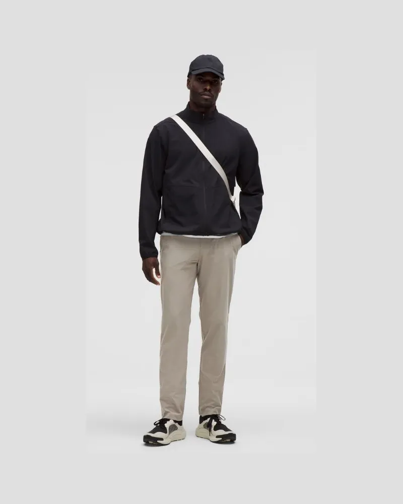 LULULEMON ABC Chinohose im Classic Fit Warpstreme für Männer – 76 cm – Khaki – Größe Warm