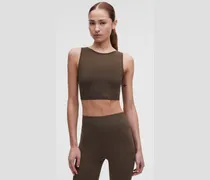 Bend This BH mit Bandeau- und V-Ausschnitt Leichter Halt für A–C-Cups für Frauen – Größe in Walnut Crunch