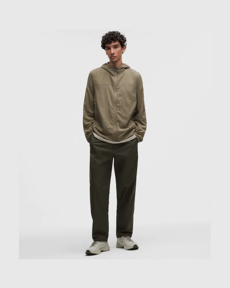 LULULEMON Zero Tucks Hose im Relaxed Fit Normale Länge für Männer – Größe in Deep Forest Deep