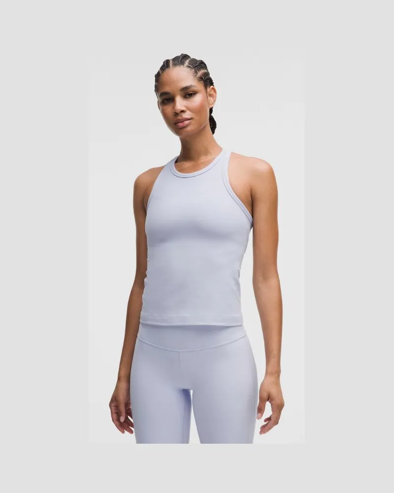 LULULEMON Align Racerback-Tanktop in Taillenlänge für Frauen – Größe in Serene Blue Serene
