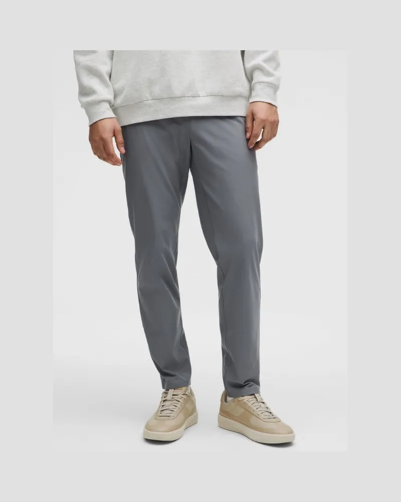 LULULEMON ABC Pull-on-Hose aus Warpstreme im Slim Fit Normale Länge für Männer – Größe in Solar Grey Solar