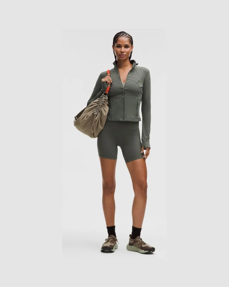 LULULEMON Align Shorts mit hohem Bund für Frauen – 15 cm – Größe in Palm Deco Palm