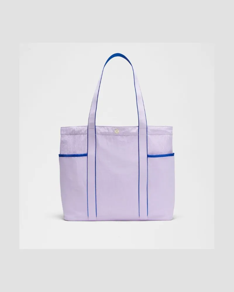 LULULEMON Daily Tote-Bag mit mehreren Fächern Größe in Lavender Frost/Galactic Cobalt Lavender