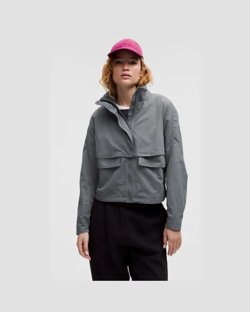 LULULEMON Always Effortless Jacke für Frauen – Größe in Grey Oasis Grey