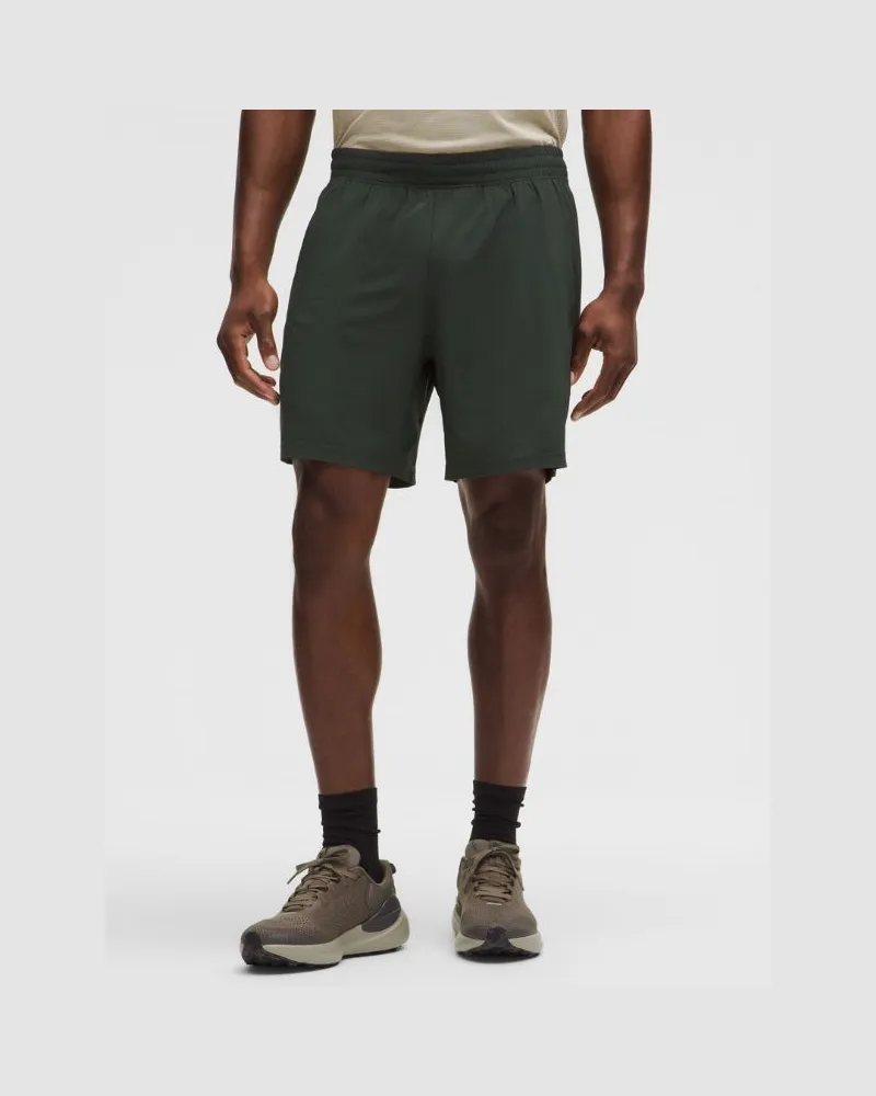 LULULEMON Pace Breaker Shorts ohne Liner für Männer – 18 cm – Größe in Rainforest Green Rainforest