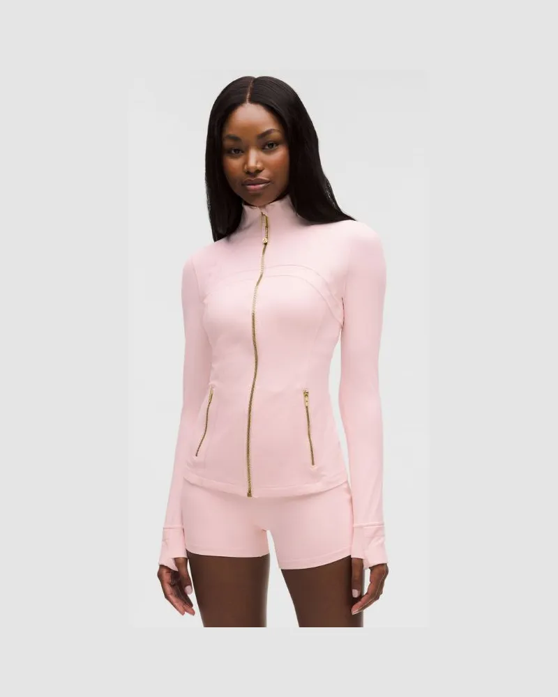 LULULEMON Define Jacke Nulu für Frauen – Gold – Größe Pink