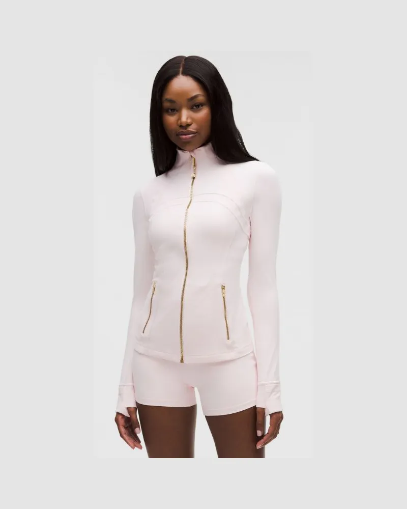LULULEMON Define Jacke Nulu für Frauen – Gold – Größe Pink