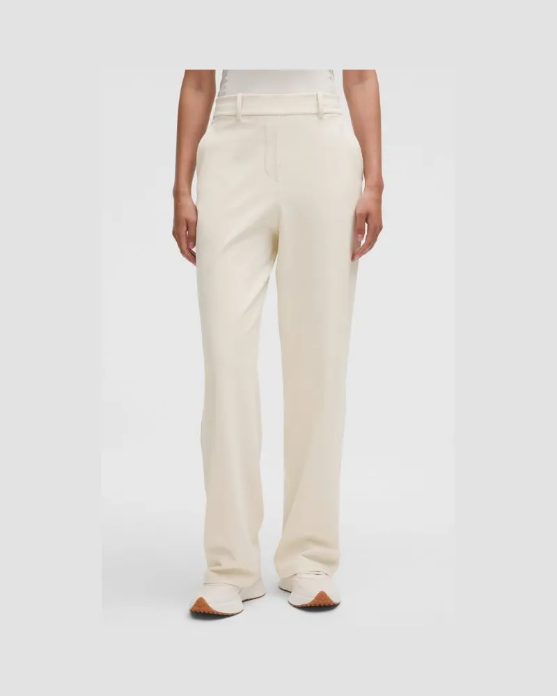 LULULEMON Daydrift Hose mit geradem Bein und hohem Bund Normale Länge für Frauen – Größe in Light Ivory Light