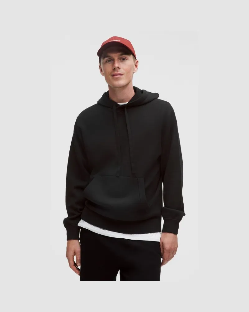 LULULEMON Merino Wool Pullover Hoodie für Männer – Größe in Black Black