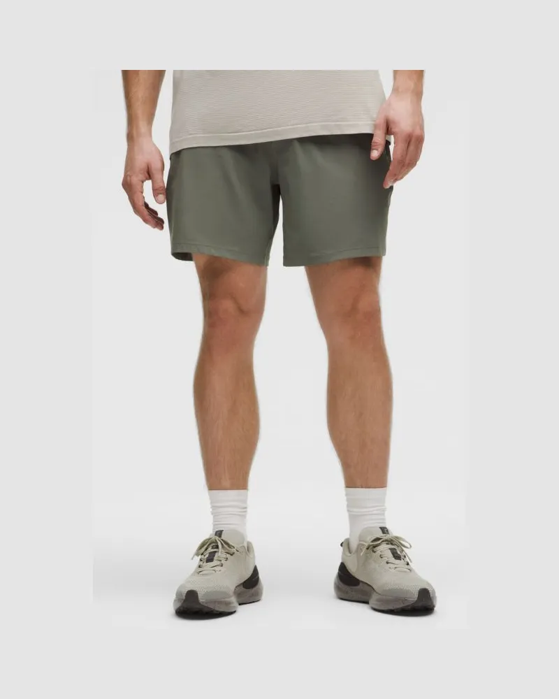 LULULEMON Pace Breaker Shorts ohne Liner für Männer – 18 cm – Größe in Grey Sage Grey