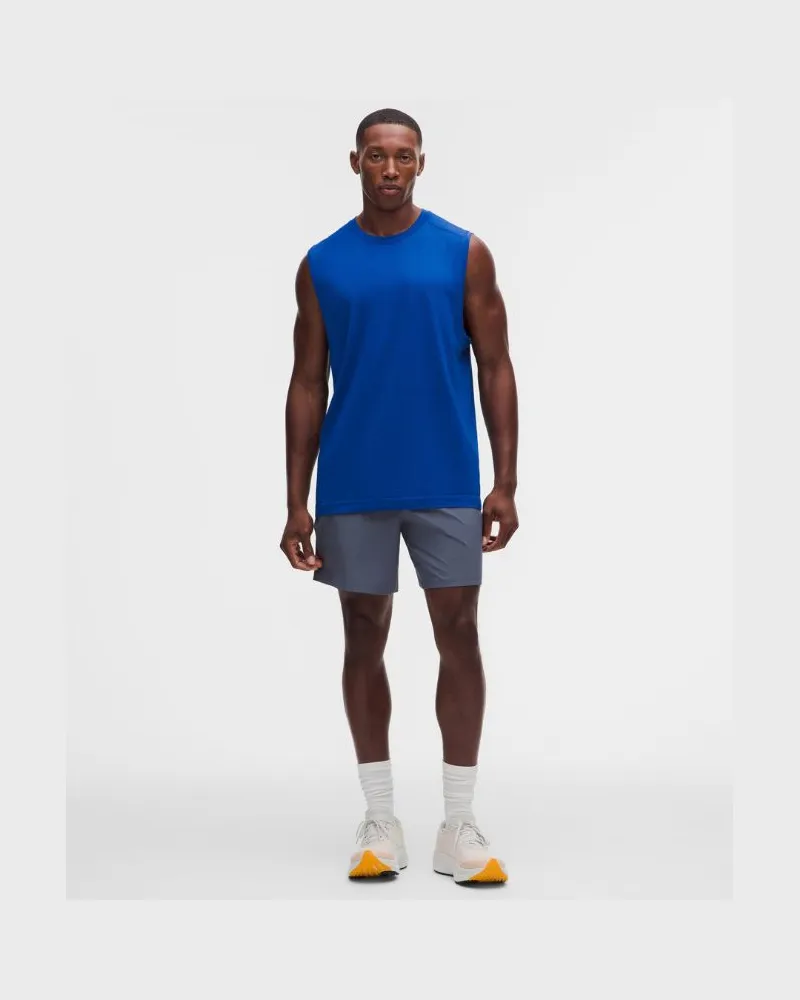 LULULEMON Pace Breaker Shorts mit Liner für Männer – 18 cm – Größe in Dusty Diamond Dusty