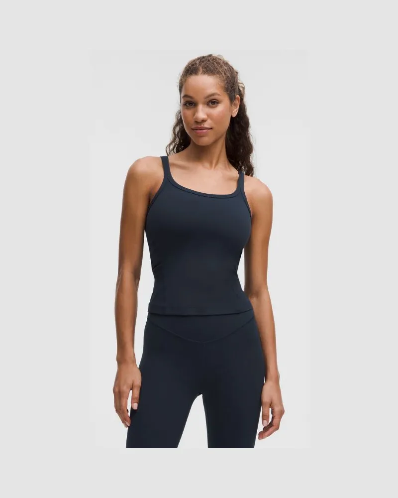 LULULEMON Align Tanktop mit U-Ausschnitt in Taillenlänge für Frauen – Größe in True Navy True