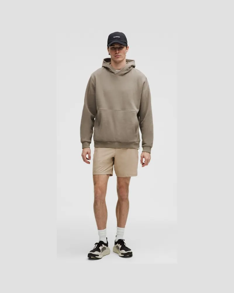 LULULEMON ABC Shorts im Classic Fit Warpstreme für Männer – 18 cm – Khaki – Größe Wacky