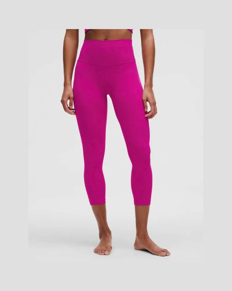 LULULEMON Align Crop Leggings mit hohem Bund für Frauen – 58 cm – Neon – Größe Ripened