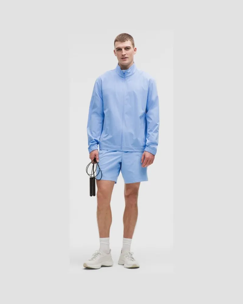 LULULEMON Zeroed In Shorts ohne Liner für Männer – 18 cm – Größe in Sinatra Blue Sinatra