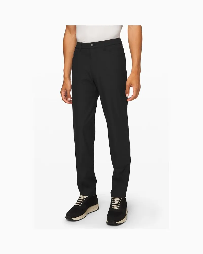 LULULEMON ABC Hose Classic Warpstreme für Männer – 86,3 cm – Größe in Schwarz Schwarz