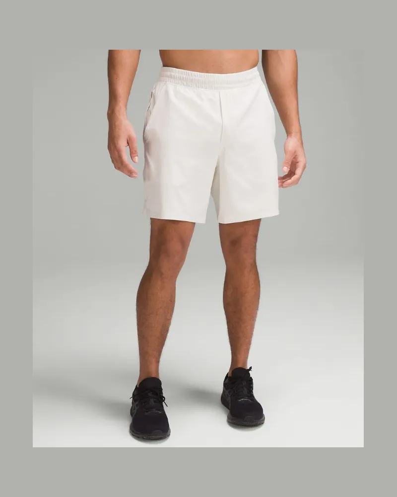 LULULEMON Pace Breaker Shorts mit Liner für Männer – 18 cm – Größe in Bone Bone