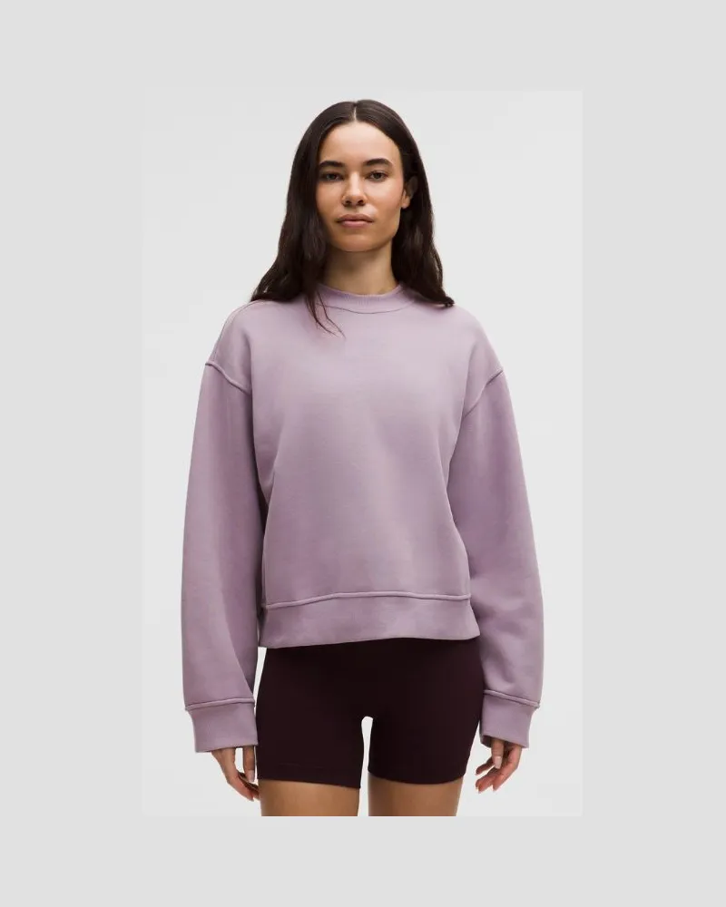 LULULEMON Steady State Rundhalspullover für Frauen – Größe in Lotus Lavender Lotus