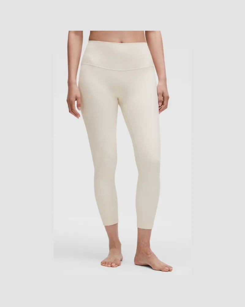 LULULEMON Align Hose mit hohem Bund für Frauen – 63,5 cm – Größe in Light Ivory Light