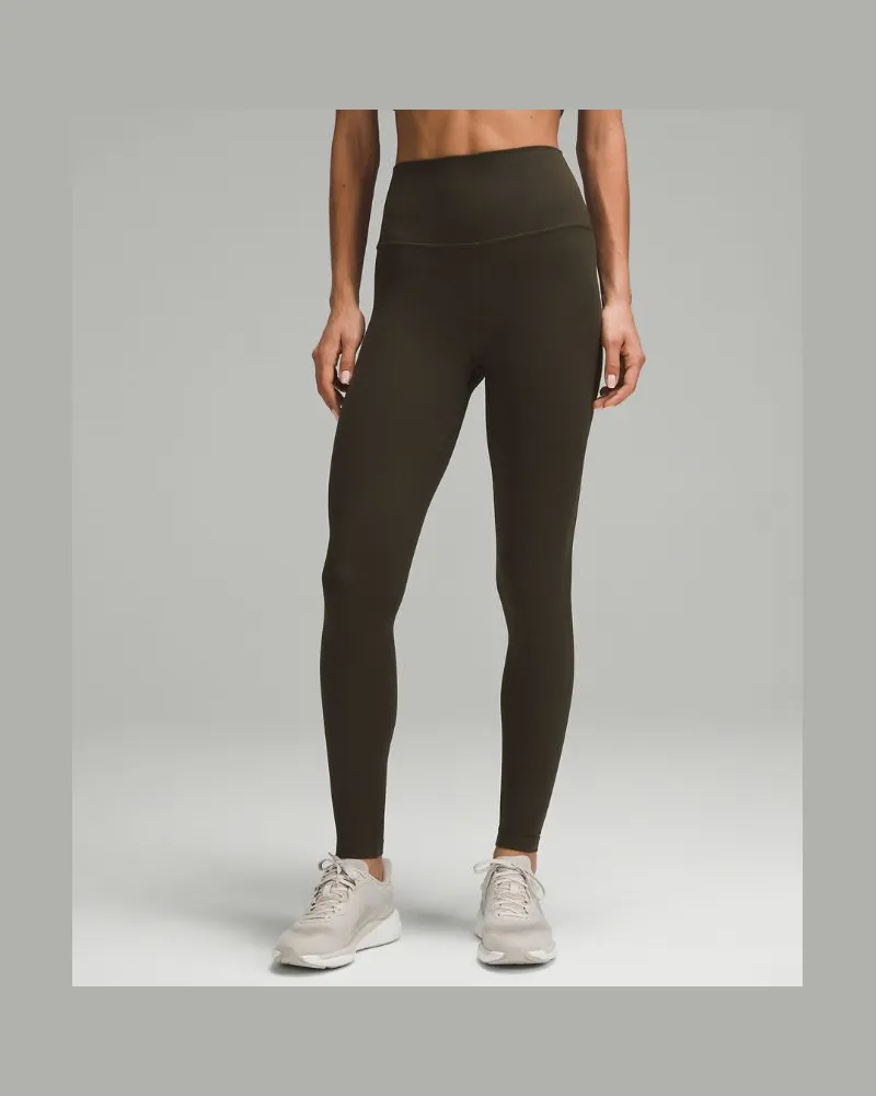 LULULEMON Align Leggings mit hohem Bund für Frauen – 71 cm – Größe in Dark Olive Dark