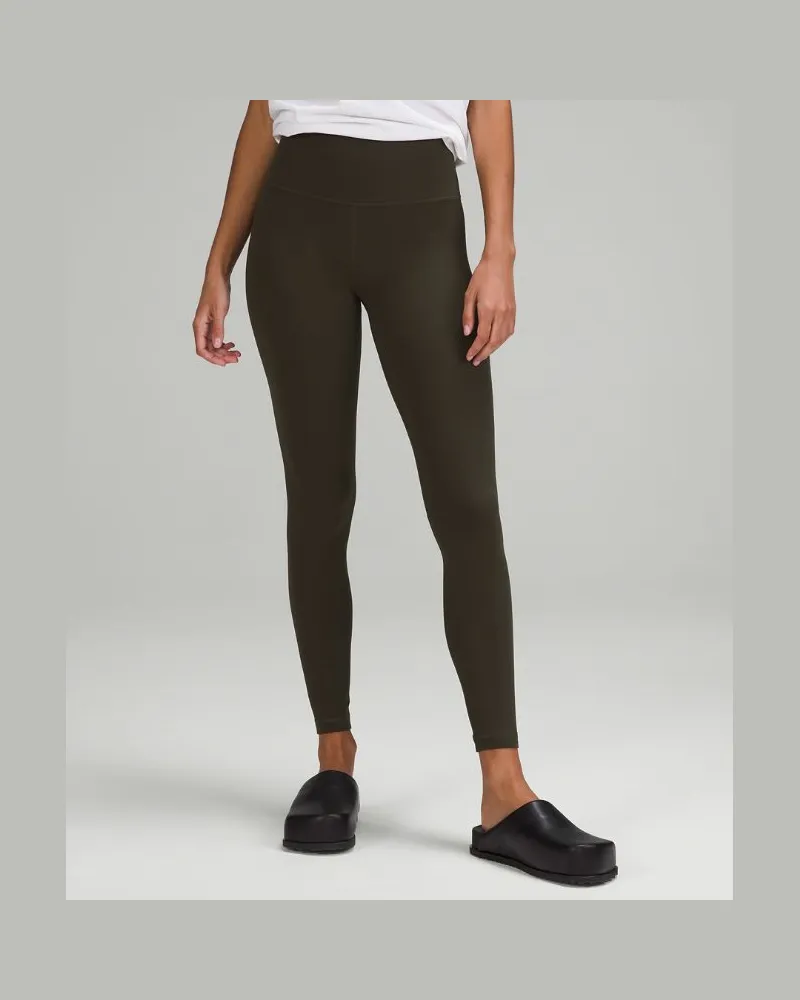 LULULEMON Align Leggings mit hohem Bund für Frauen – 71 cm – Größe in Dark Olive Dark
