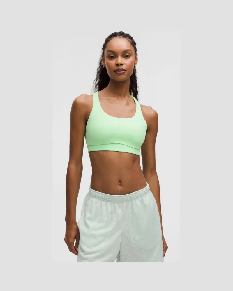 LULULEMON Energy BH mit mittlerem Halt für B–D-Cups Evolve für Frauen – Größe in Citra Lime Citra