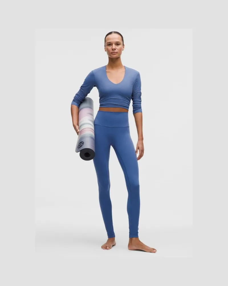 LULULEMON Align Leggings mit hohem Bund für Frauen – 71 cm – Größe in Brilliant Blue Brilliant