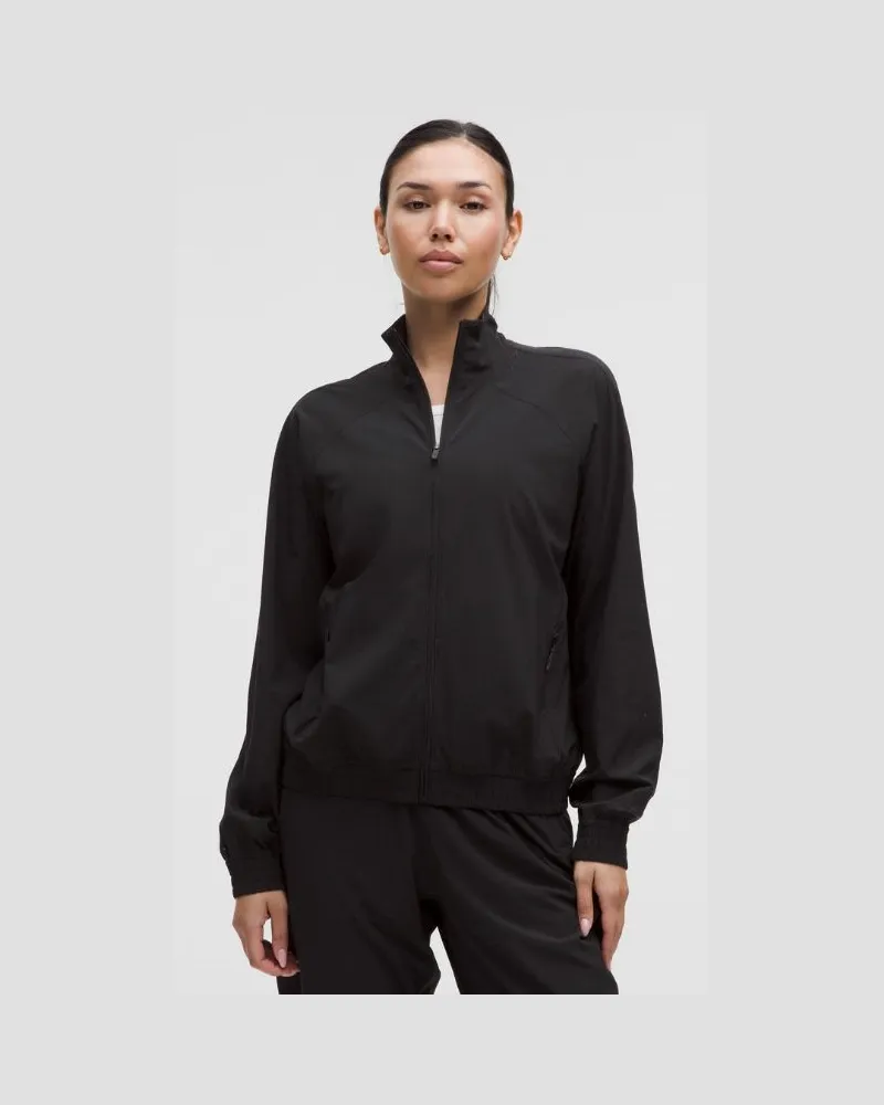 LULULEMON Adapted State Perforierte Trainingsjacke für Frauen – Größe in Black Black