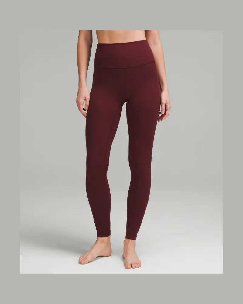 LULULEMON Align Hose mit hohem Bund für Frauen – 79 cm – Größe in Garnet Garnet