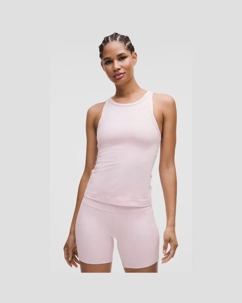 LULULEMON Align Racerback-Tanktop in Taillenlänge für Frauen – Größe in Blissful Pink Blissful