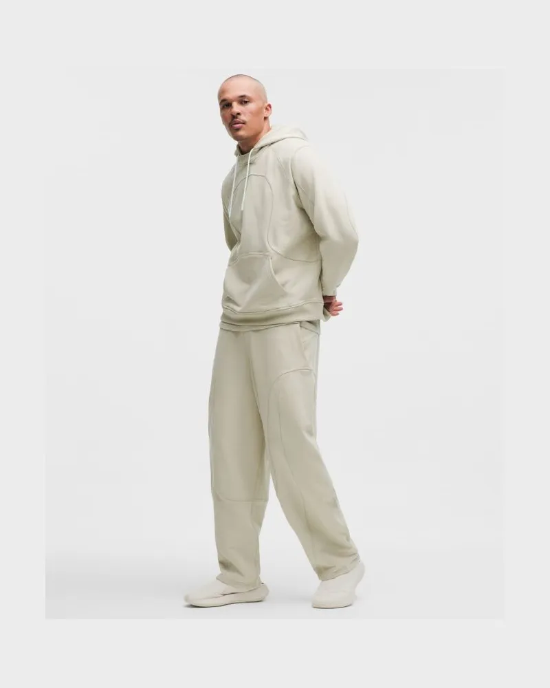 LULULEMON Organic Cotton Barrel-Leg Pant Regular SLNSH Collection für Männer – Khaki – Größe Birch