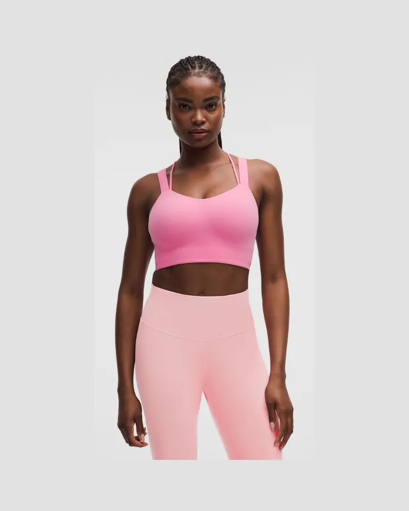 LULULEMON Like a Cloud Longline-BH Leichter Halt D/DD-Cups für Frauen – Größe in Candy Cloud Candy