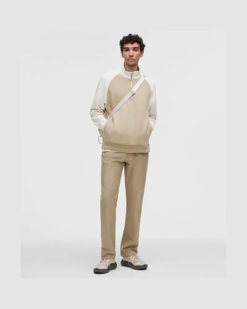 LULULEMON EasyFive Hose im Classic Fit mit geradem Bein für Männer – 81 cm – Khaki – Größe Rumble